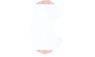 3M Gelaatsschermhoes, voor 3M Herbruikbaar Volgelaatsmasker 6000 Series, 6800, 25 st