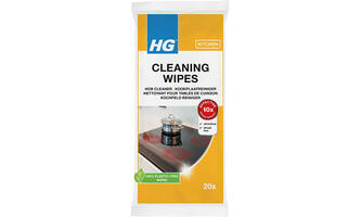 HG Kookplaatreiniger Wipes 20 st