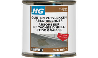 HG Tegel En Natuursteen Olie- En Vetvlekken Absorbeerder 250 ml