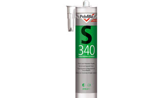 Polyfilla Pro S340 Buitenvoeg Reparatiepasta Grijs 310 ml