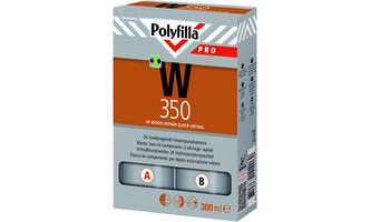 Polyfilla Pro W350 Sneldrogende Houtreparatie (2x300 ml)