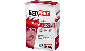 Toupret Polyvalente Buitenplamuur Fibarex 5 kg Voor Gladde Afwerking