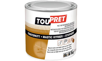 Toupret Stopverf Bruin Blik 1 kg