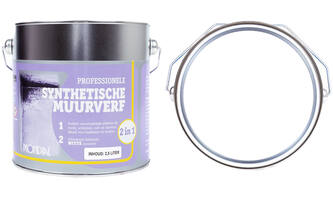 Mondial Synthetisch Muurverf Wit 2,5 L