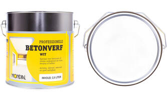 Mondial Betonverf Wit 2,5 L