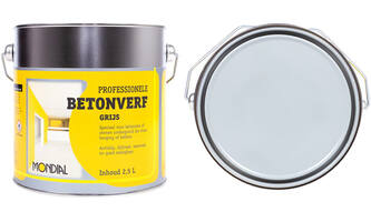 Mondial Betonverf Grijs 2,5 L