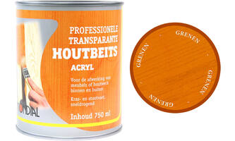 Mondial Transparante Houtbeits Acryl Grenen 750 ml