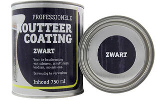 Mondial Houtteer Coating Zwart