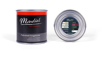 Mondial Hoogglans Ral7016 Antraciet Grijs (Alkyd)