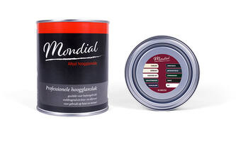 Mondial Hoogglans RAL3005 Wijnrood (Alkyd) 750 ml