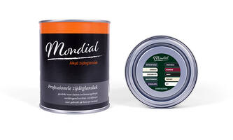Mondial Zijdeglans Alkyd RAL6009 Dennengroen 750 ml