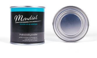 Mondial Grondlak Wit Op Waterbasis 250 ml