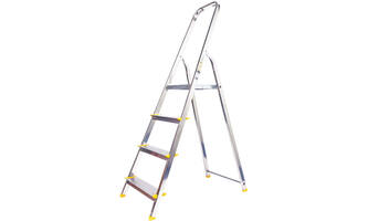 VEBA Huishoudtrap Aluminium 4-Tree