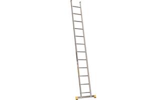 VEBA Aluminium Enkele Rechte Ladder/Ruimladder