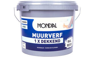 Mondial Latex Muurverf Extra Dekkend Ral9010