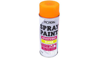 Mondial Spray Paint Fluor Orange 400 ml