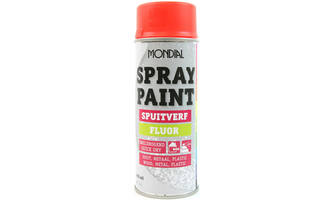 Mondial Spray Paint Fluor Orange 400 ml