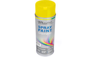 Mondial Spray Paint Ral 1023 Hoogglans Verkeersgeel 400 ml