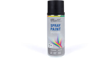 Mondial Spray Paint Ral 9005 Mat Zwart 400 ml