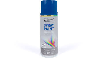 Mondial Spray Paint Ral 5010 Hoogglans Gentiaan Blauw 400 ml