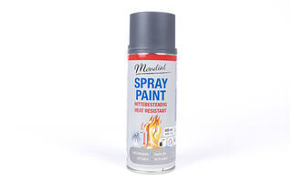 Mondial Spray Paint Hittebestendig Antraciet 400 ml