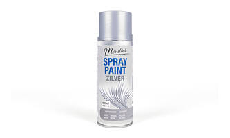Mondial Spray Paint Ral 9006 Zilver 400 ml