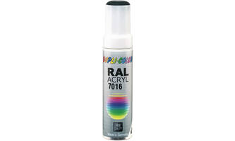 Motip Acryl Lak Kwastje Antraciet grijs Ral 7016 Inhoud 12 ml
