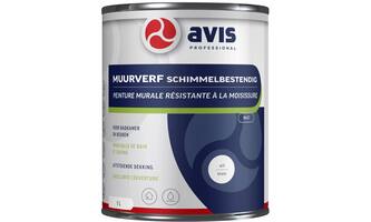 Avis muurverf Anti-Schimmel 1 L