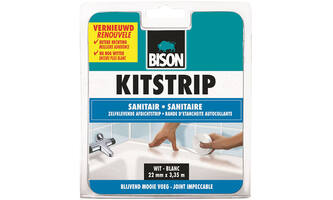Bison Kitstrip Sanitair Wit 22 mm x 3.35M