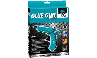 Bison Glue Gun Super Blister