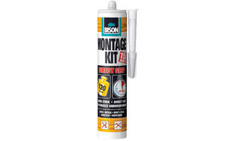 Bison Montagekit Direct grip Wit 370 g Koker