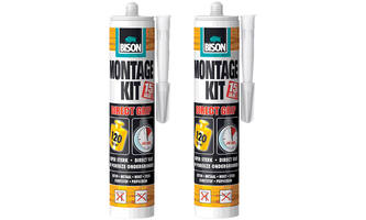 Bison Montagekit Duo Direct Grip 370 g Koker