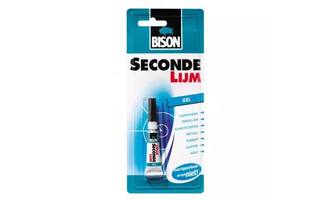 Bison Secondelijm Gel Blister 3 g