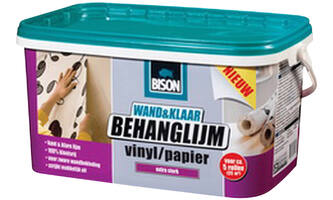 Bison Wand&Klaar Vinyl/Papier Behang 2,5 kg