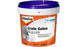 Alabastine Grote Gaten Vuller kant & Klaar Pot 1 L