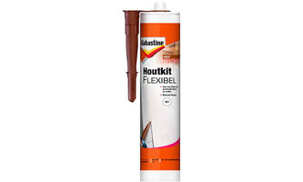 Alabastine Houtkit Flexibel Wit Koker 300 ml