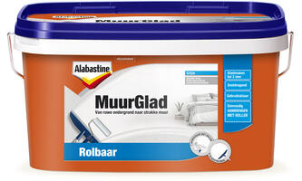 Alabastine Muurglad Rolbaar 10 L