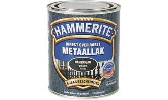 Hammerite Hamerslag Zwart H160 750 ml