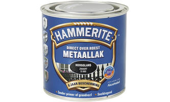 Hammerite Hoogglans Zwart S060
