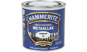 Hammerite Hoogglans Wit S010