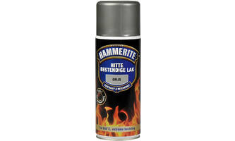Hammerite Hittebestendige Lak Grijs 400 ml