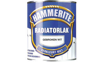 Hammerite Radiatorlak Gebroken Wit 750 ml