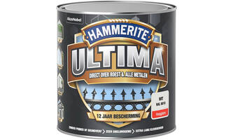 Hammerite Ultima Hoogglans Wit RAL9016 250 ml
