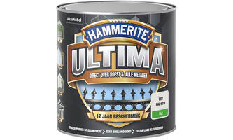 Hammerite Ultima Mat Wit RAL9016
