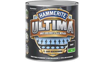 Hammerite Ultima Mat Zwart