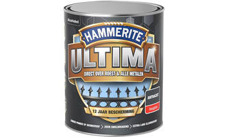 Hammerite Ultima Hoogglans Antraciet 750 ml