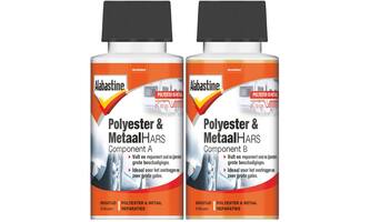Alabastine Polyester & Metaal Hars 2x100 ml