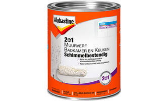 Alabastine 2In1 Muurverf Badkamer & Keuken Schimmelbestendig