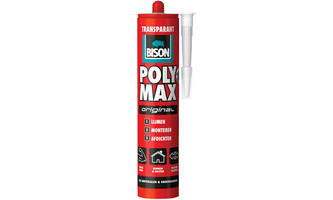 Bison Poly Max 300 g Transparant