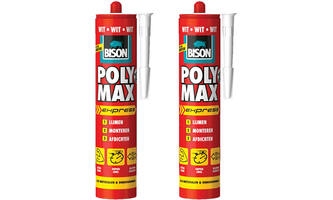 Bison Poly Max Wit Express Duo 435 g